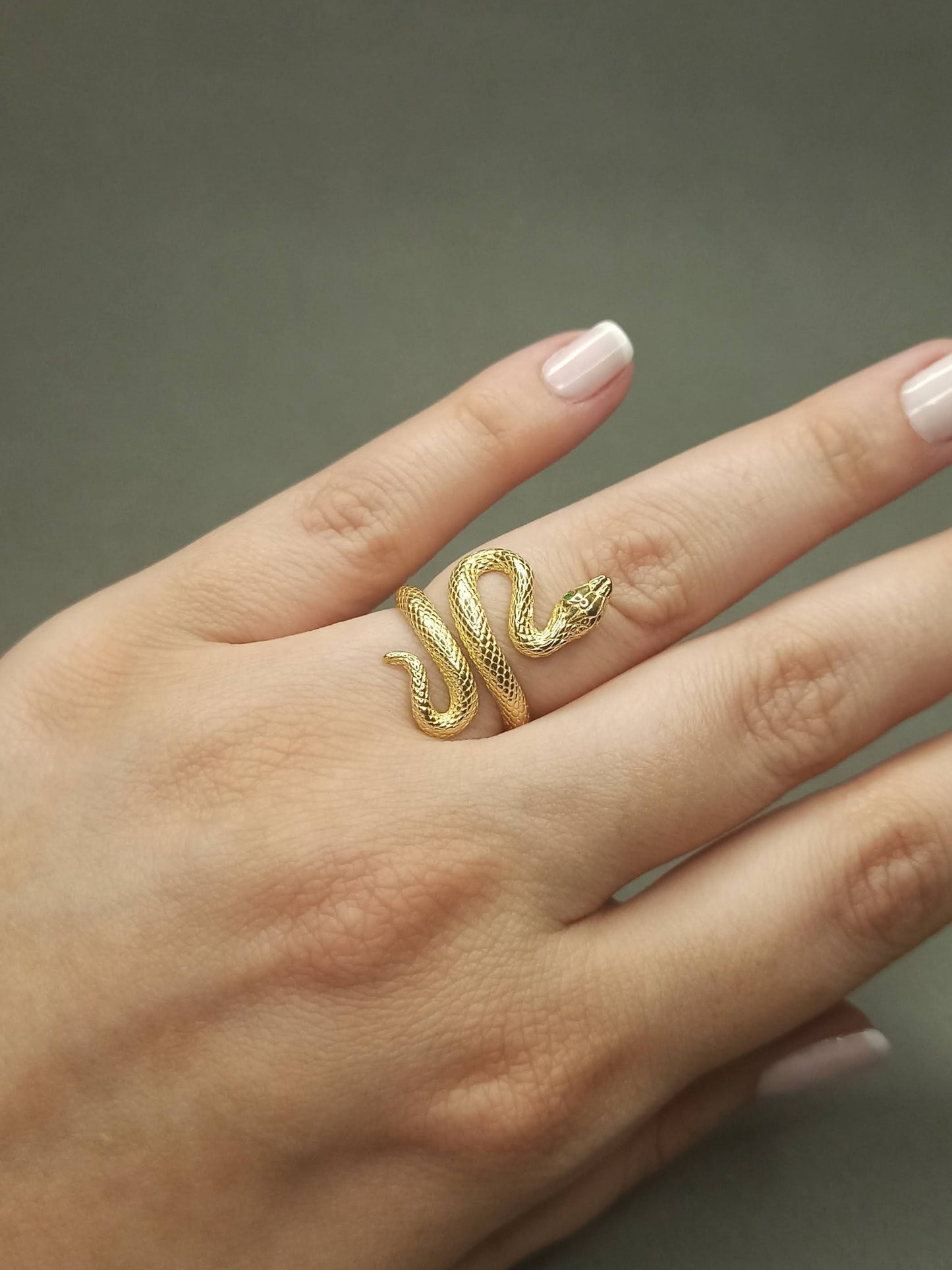 Sarmal Yılan Yüzük, Ayarlanabilir