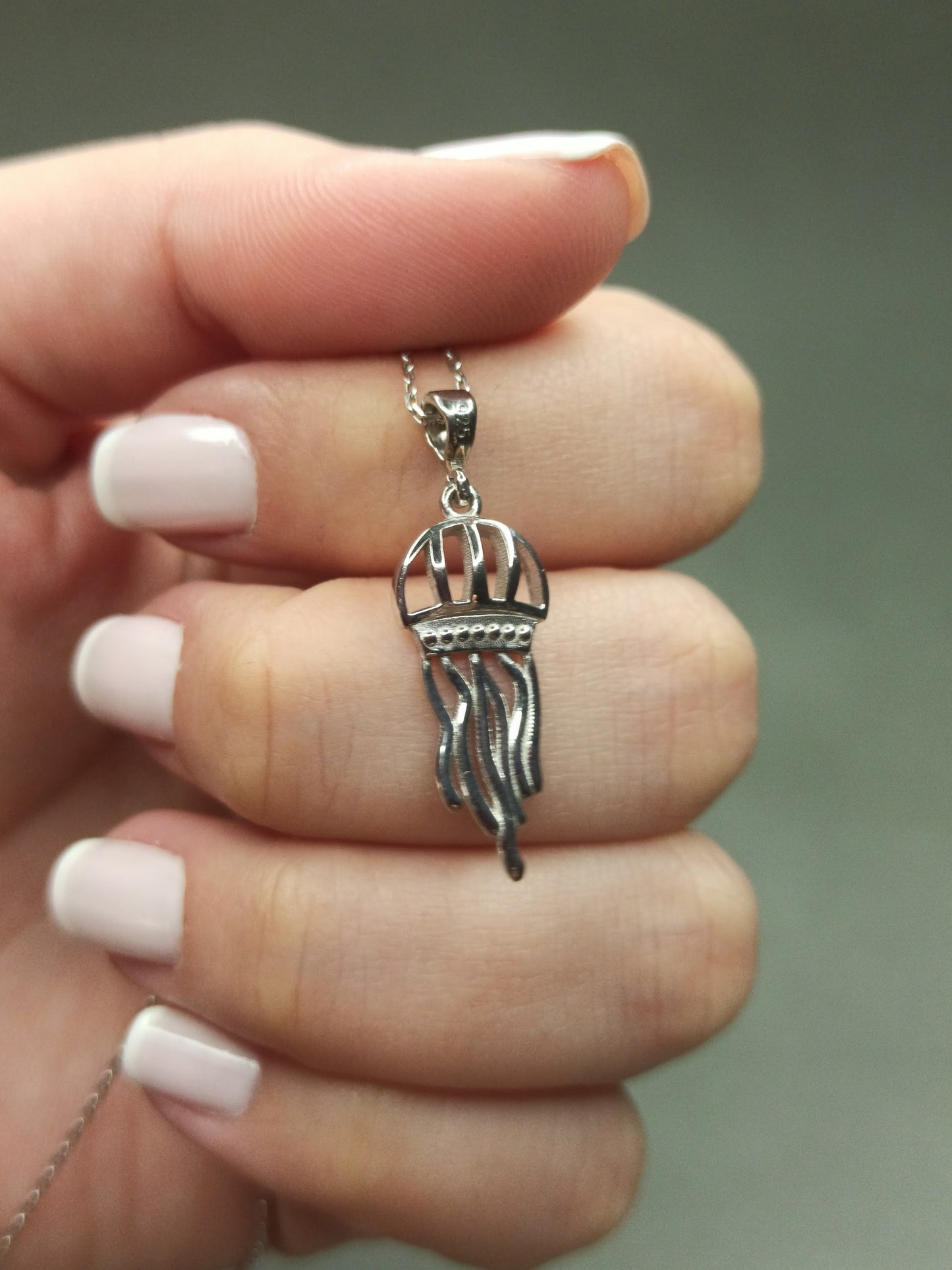 Gümüş Deniz Anası Kolye