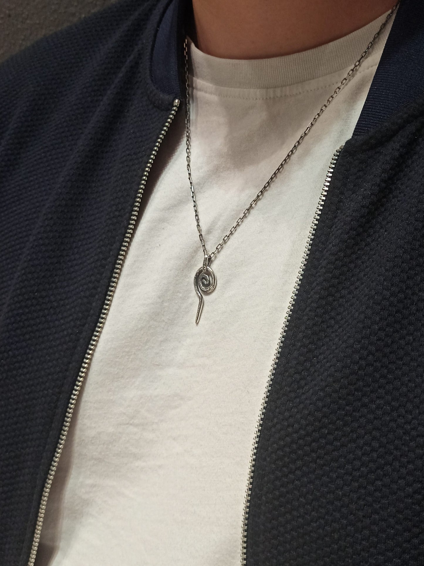 Spiral Enerji Erkek Kolyesi