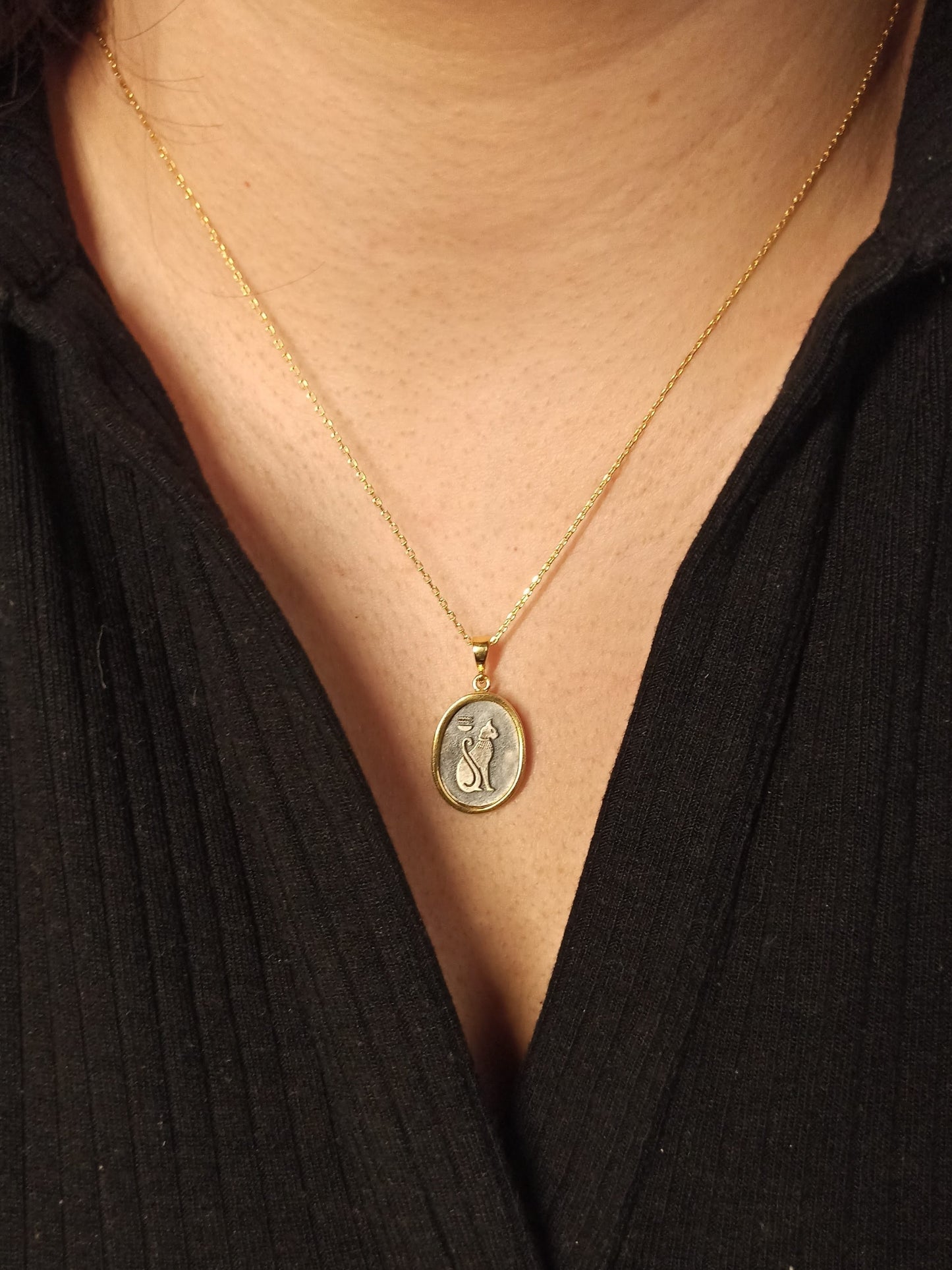 Bastet Kedi Kolye – Antik Mısır Tanrıçası