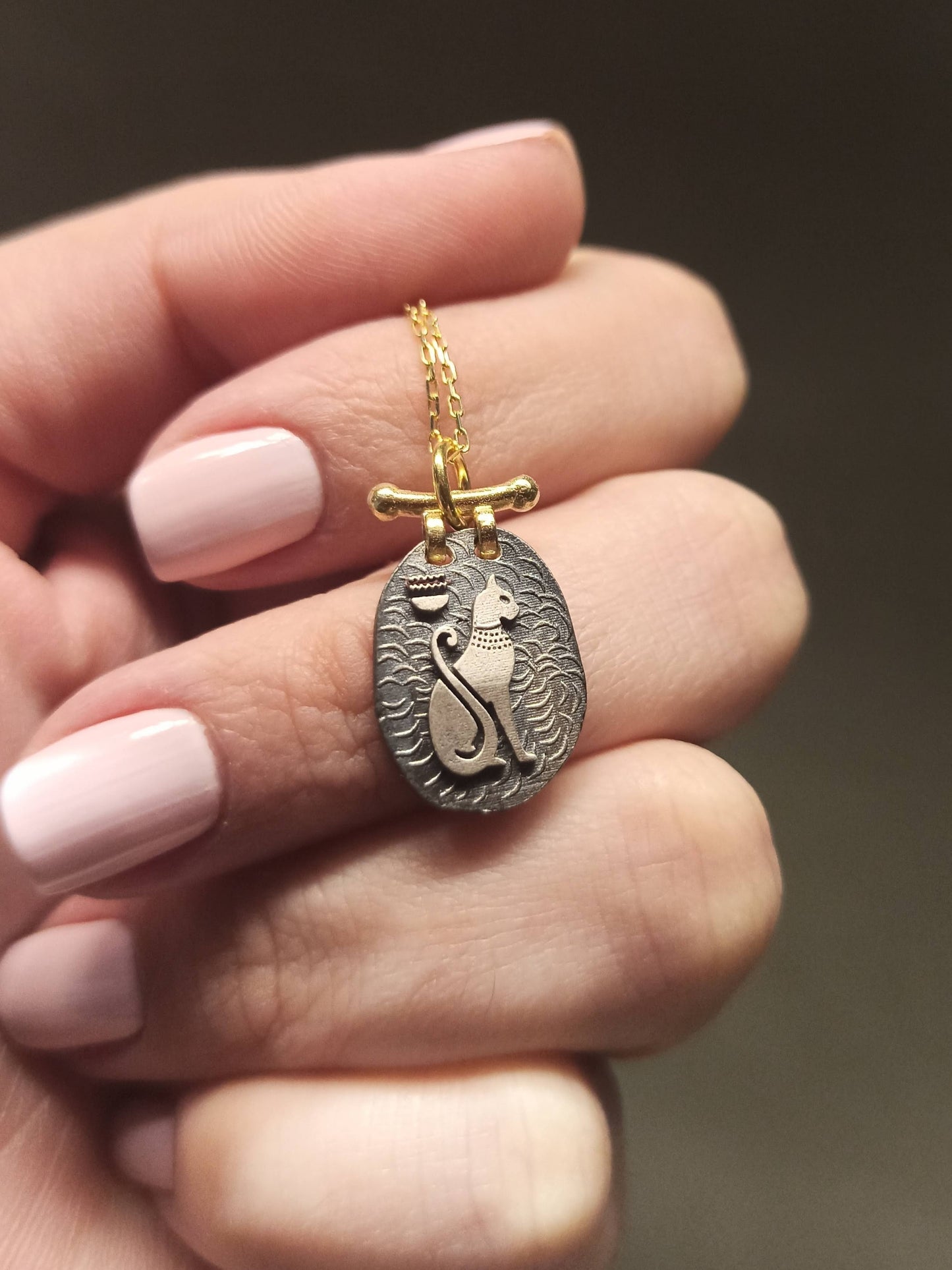 Bastet  Kedi Kolye, Antik Mısır Tanrıçası