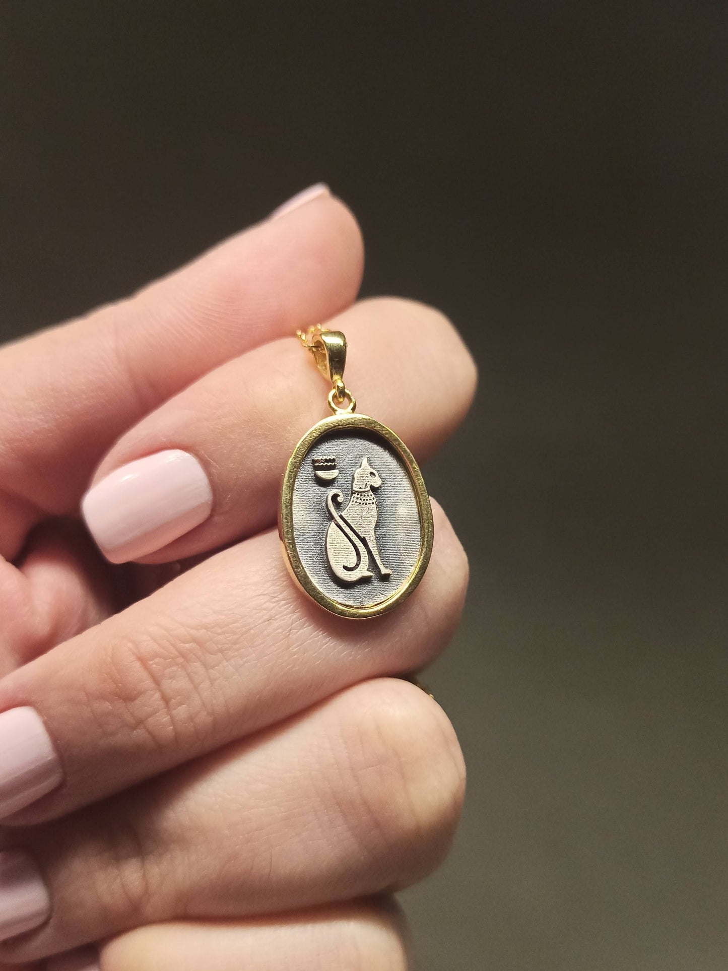 Bastet Kedi Kolye – Antik Mısır Tanrıçası