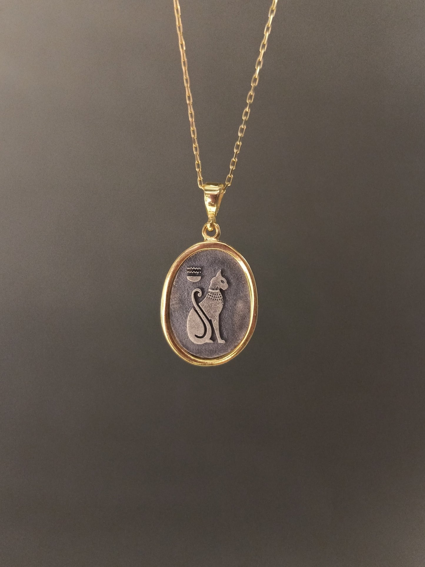 Bastet Kedi Kolye – Antik Mısır Tanrıçası