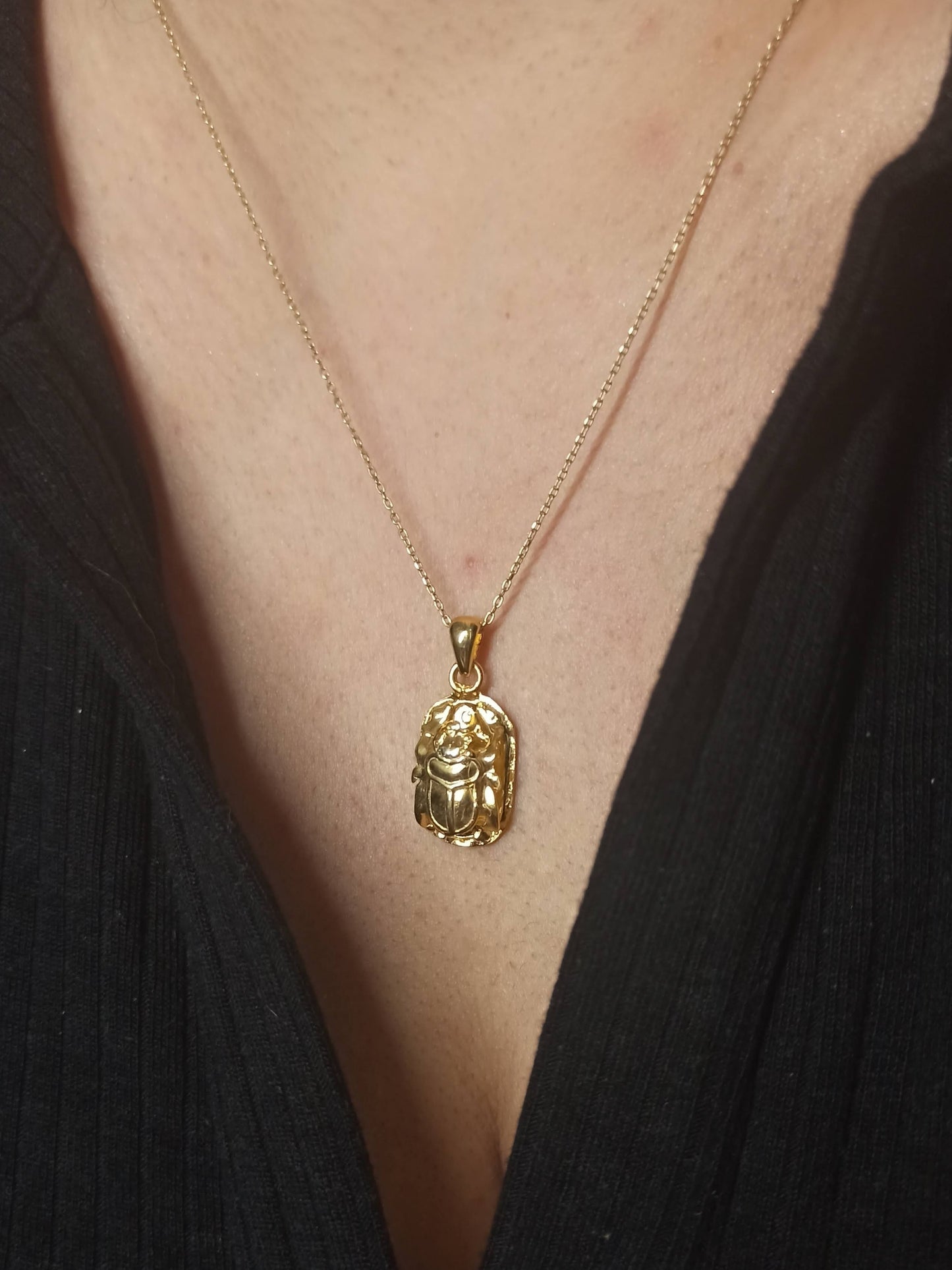 Antik Mısır Böcek Scarab Kolye