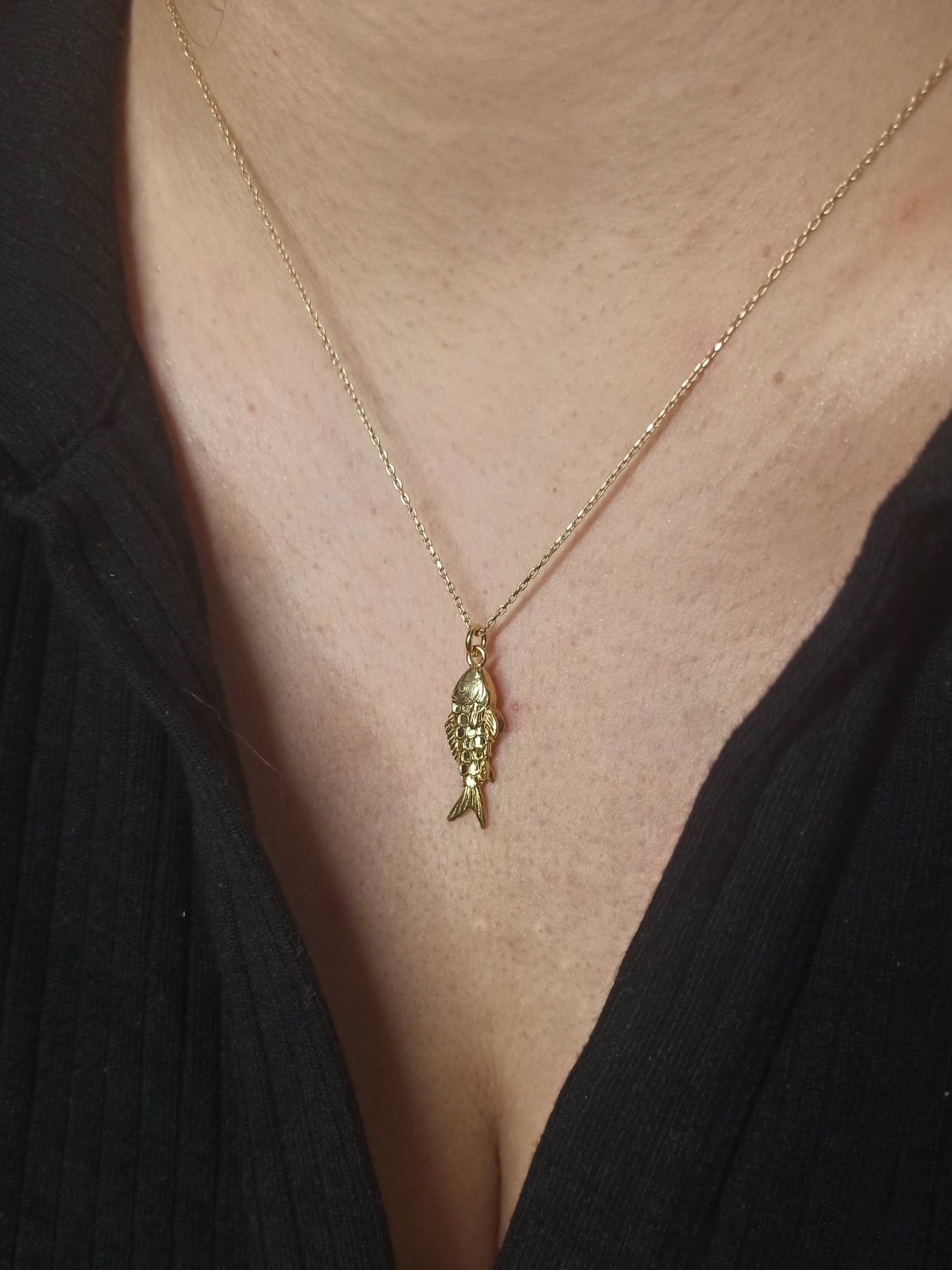 Gümüş Balık Kolye