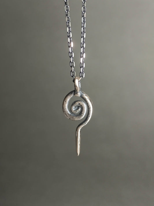 Spiral Enerji Erkek Kolyesi