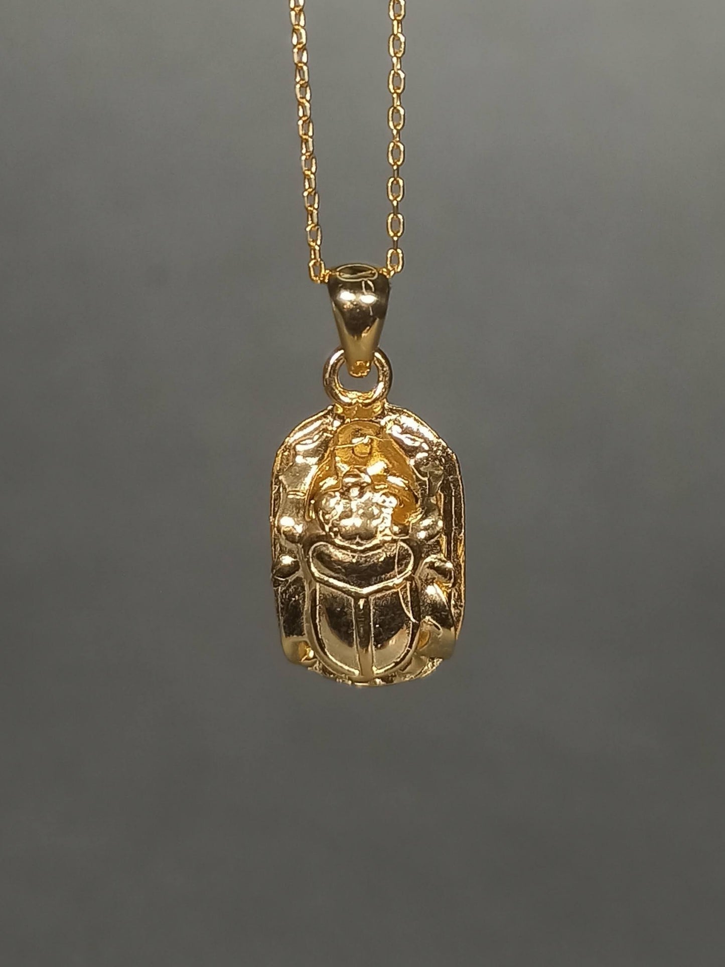 Antik Mısır Böcek Scarab Kolye