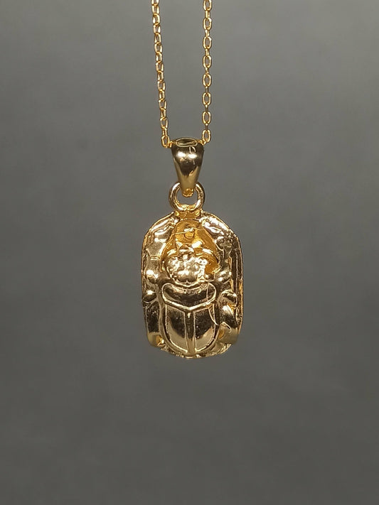 Antik Mısır Böcek Scarab Kolye