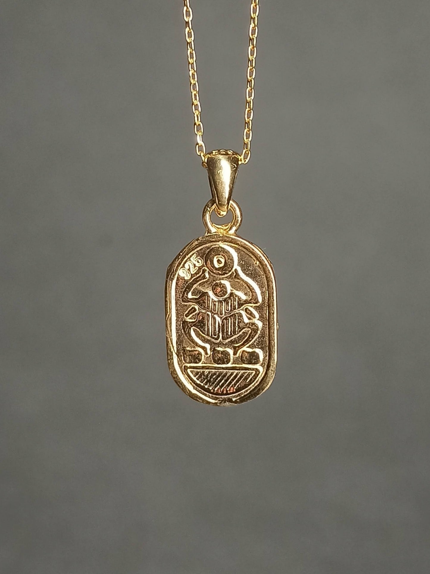 Antik Mısır Böcek Scarab Kolye