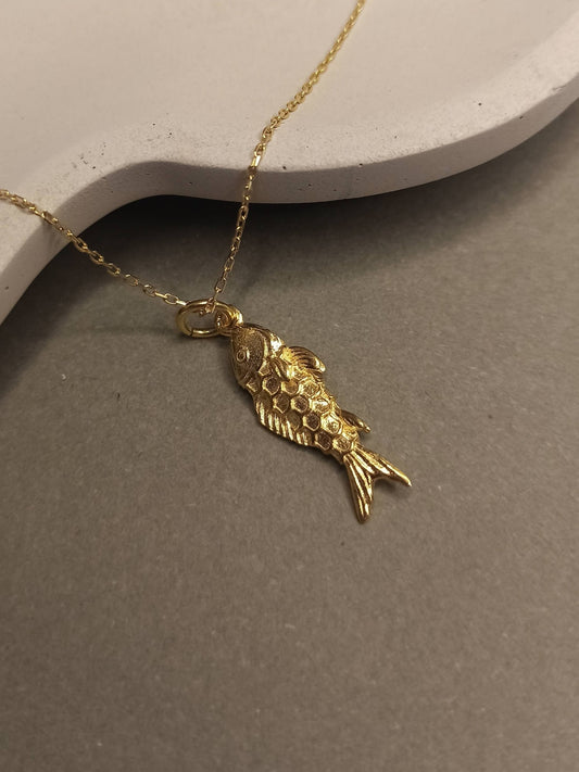 Gümüş Balık Kolye