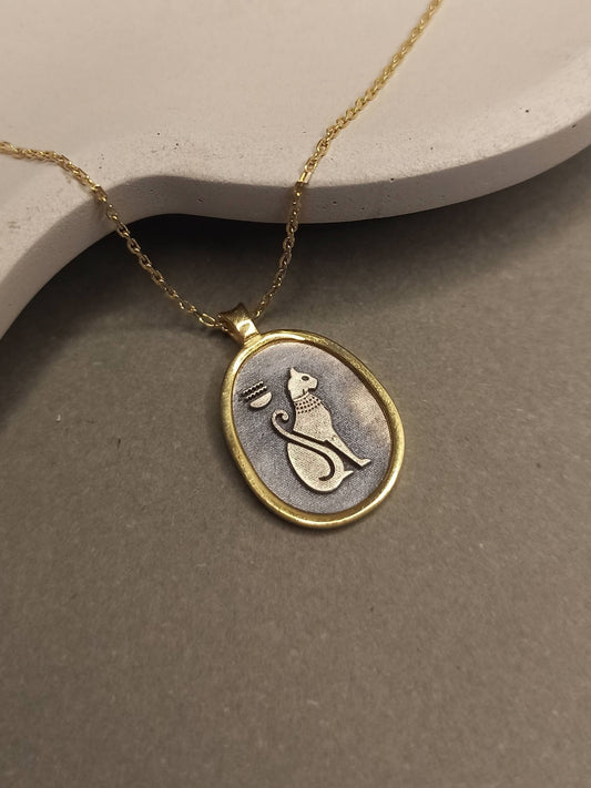 Bastet Kedi Kolye – Antik Mısır Tanrıçası