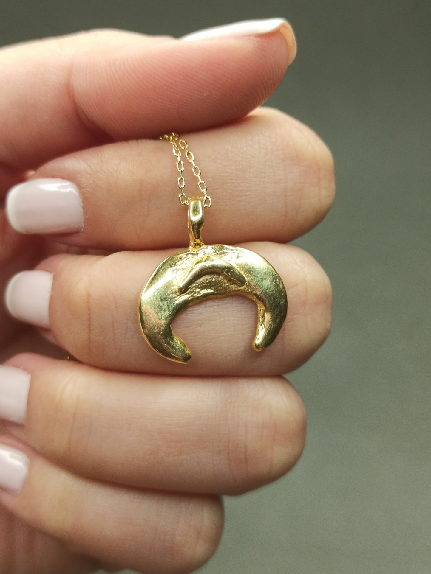 Yeni Ay Sembolü Kolyе, Gümüş Hilal Kolye