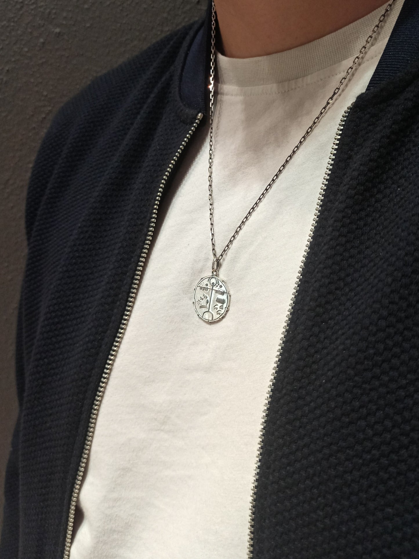 Şaman Davulu Erkek Kolye